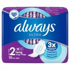 Always® Ultra Long Mit Flügeln Damenbinden 10ST