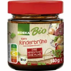 EDEKA Bio Klare Rinderbrühe 140G