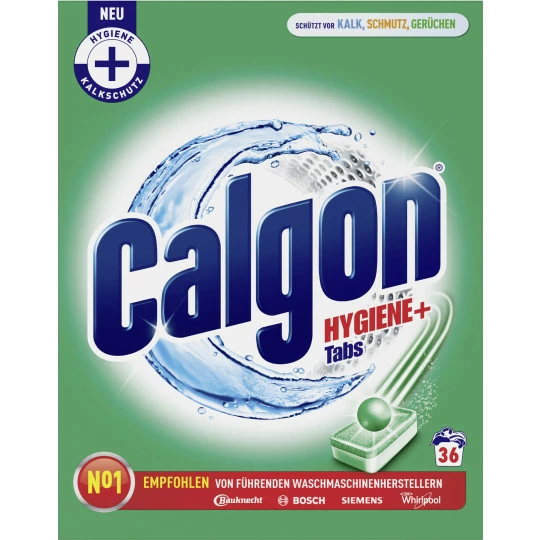 Calgon Hygiene+Tabs 468G 36ST 1 Calgon Hygiene+Tabs 468G 36ST
