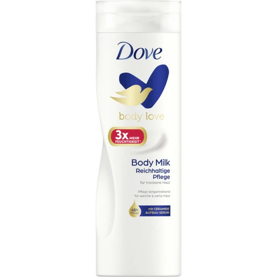 DOVE Body Love Reichhaltige Pflege Body Milk 400ML 1 DOVE Body Love Reichhaltige Pflege Body Milk 400ML