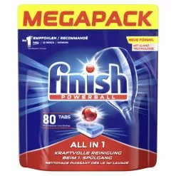 Finish Powerball All In 1 Tabs Megapack 80ST