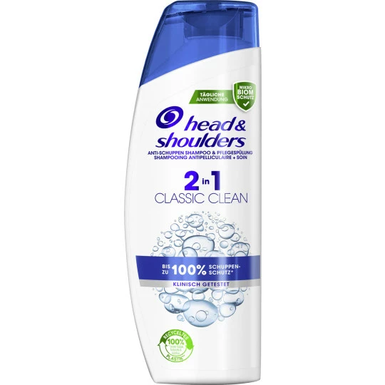 Head & Shoulders 2in1 Shampoo Classic Clean 250ML 1 Head & Shoulders 2in1 Shampoo Classic Clean 250ML