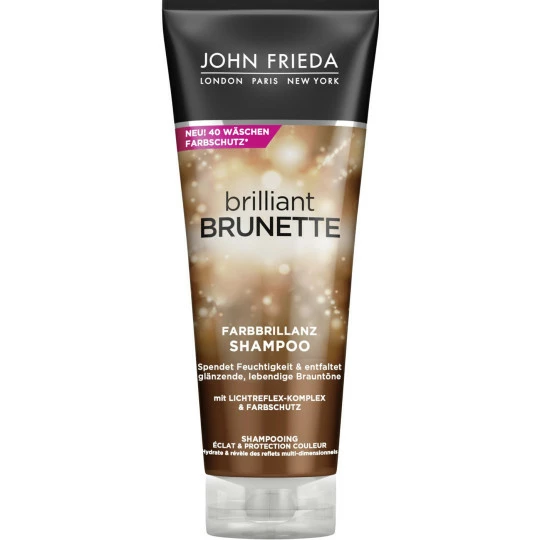 John Frieda Brilliant Brunette Farbbrillanz Shampoo 250ML 1 John Frieda Brilliant Brunette Farbbrillanz Shampoo 250ML