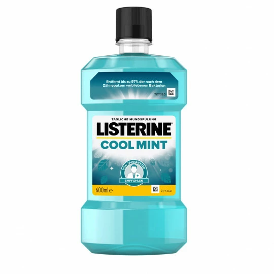 Listerine Mundspülung Cool Mint 600ML 1 Listerine Mundspülung Cool Mint 600ML