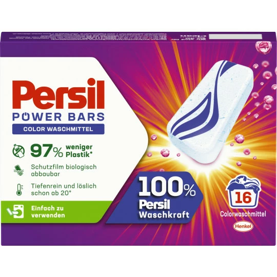 Persil® Color Waschmittel Power Bars 472G 16WL 1 Persil® Color Waschmittel Power Bars 472G 16WL