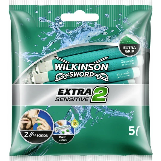 Wilkinson Extra 2 Sensitiv Einwegrasierer 5ST 1 Wilkinson Extra 2 Sensitiv Einwegrasierer 5ST